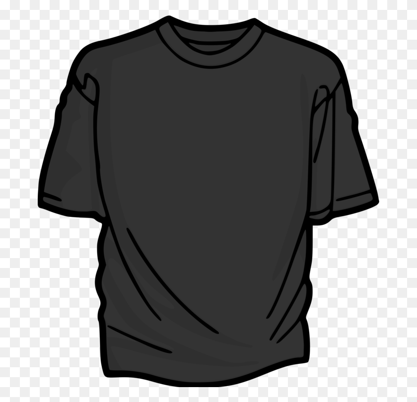 688x750 Camiseta De La Ropa De La Camisa De Polo De La Camisa De Vestir - Camiseta De Imágenes Prediseñadas En Blanco Y Negro