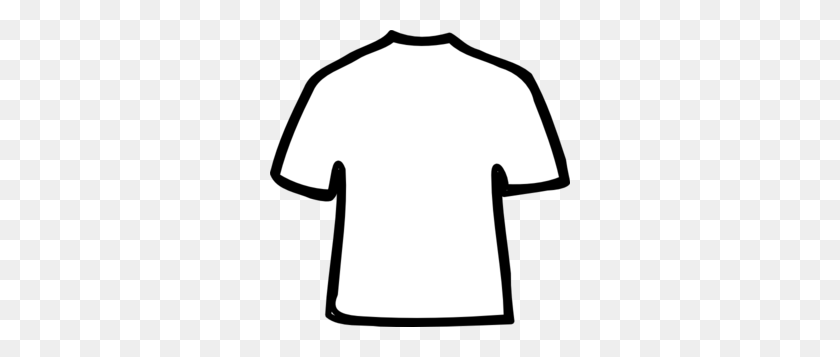 300x297 T Shirt Free Shirt Clipart Clipart Blanco Y Negro - Clipart De Camiseta Blanca
