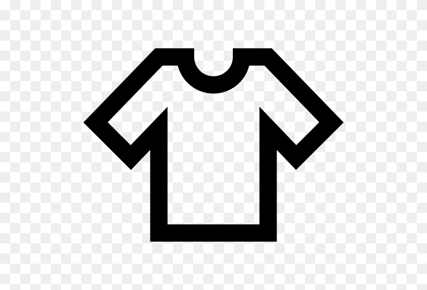512x512 T Shirt Png Icon - T Shirt Outline PNG