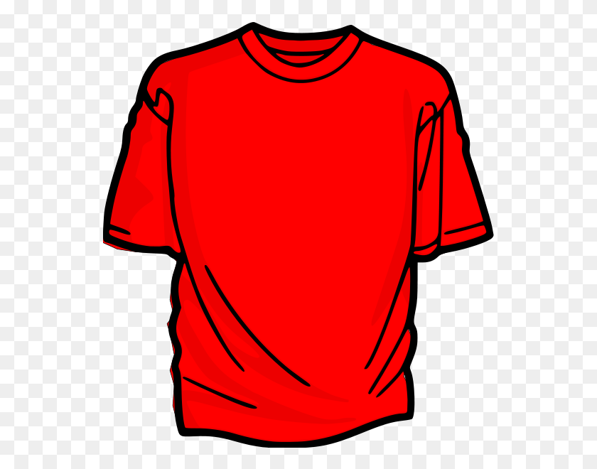 550x600 Футболка Красный Дизайн Png Клипарт Для Интернета - Рубашка Png