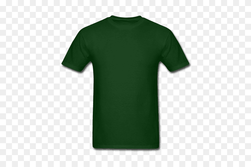 500x500 T Shirts - Green Shirt PNG
