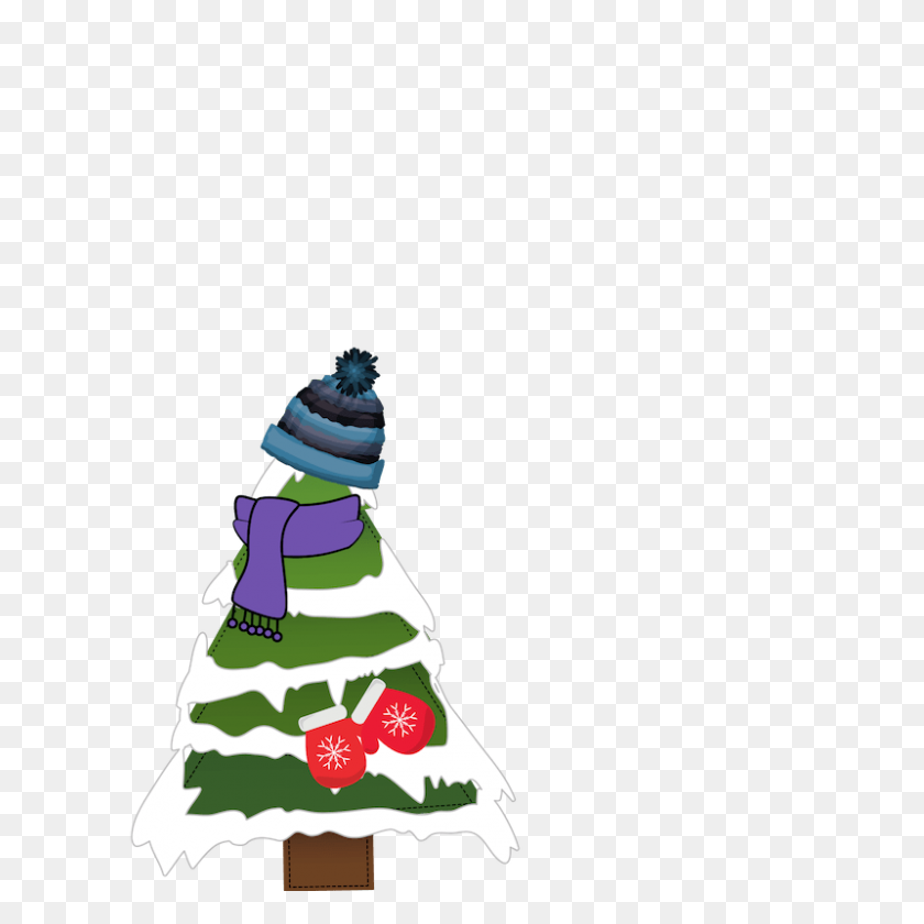 800x800 Tab Winter Giving Tree Dunlap Public Library District - Winter Tree PNG
