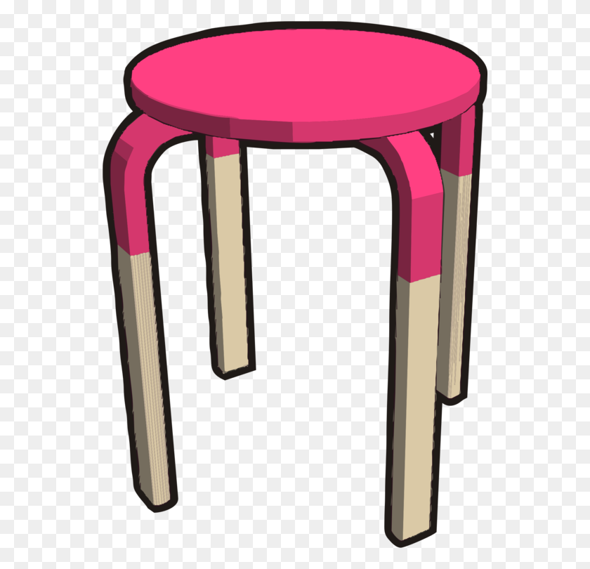 548x750 Table Bar Stool Chair Red - Table And Chair Clipart
