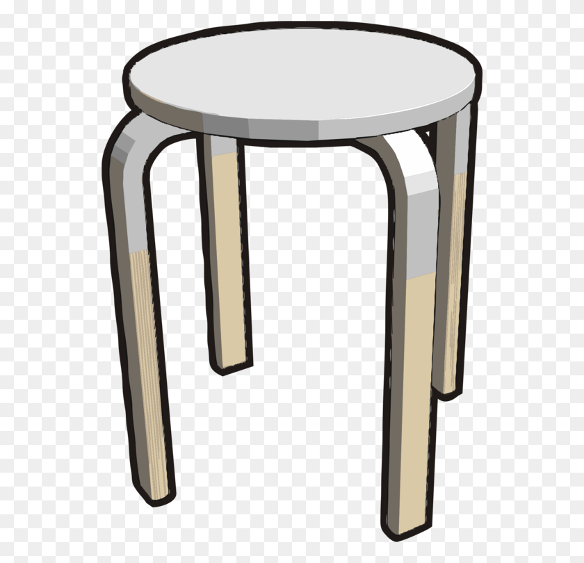 548x750 Table Bar Stool Chair White - Stool Clipart