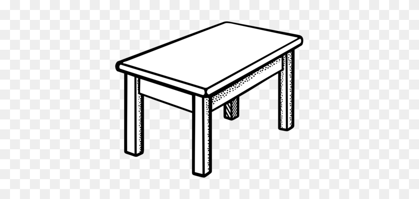 403x340 Table Chair Furniture Drawing Computer Icons - Table Black And White Clipart