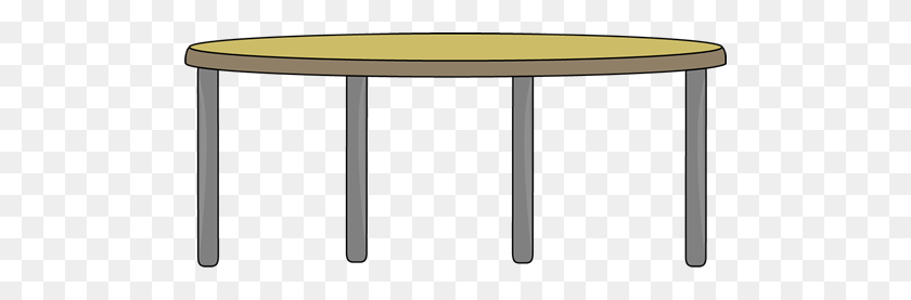 500x217 Table Clip Art - Picnic Table Clipart