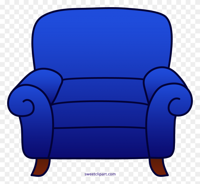 4966x4527 Table Clipart Dinner Pencil And In Color Chair Clip Art Armchair - Director Clipart