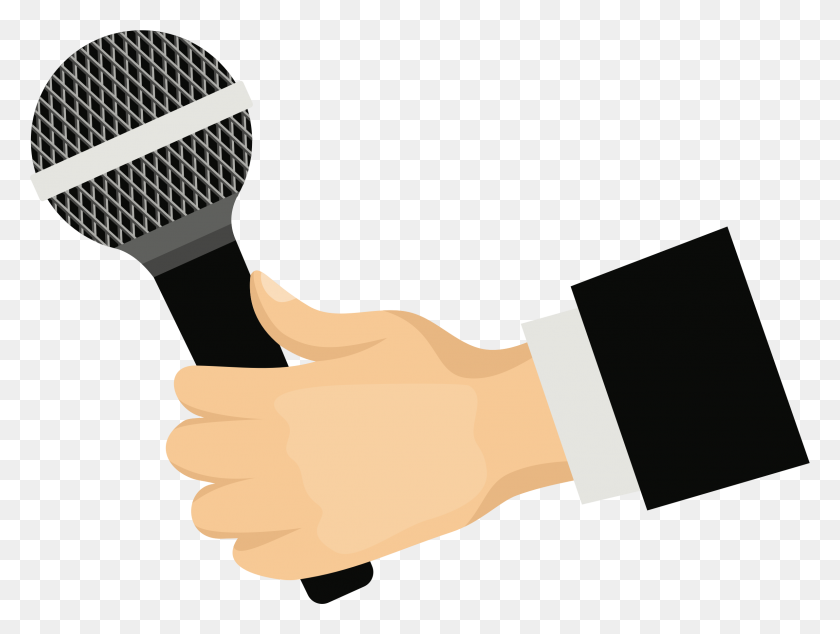 2382x1753 Table Clipart Microphone - Microphone PNG