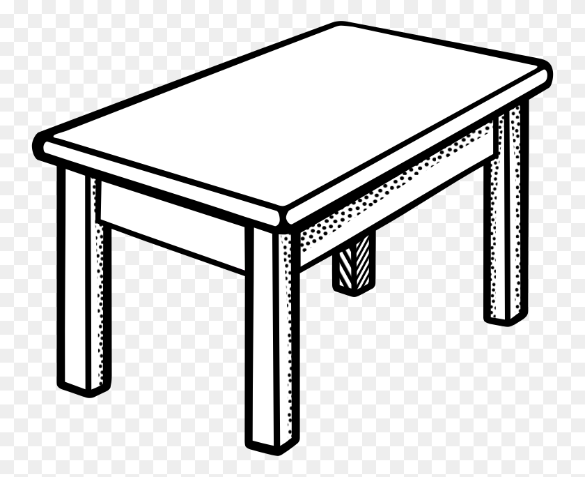 750x624 Table Cliparts - Ping Pong Table Clip Art