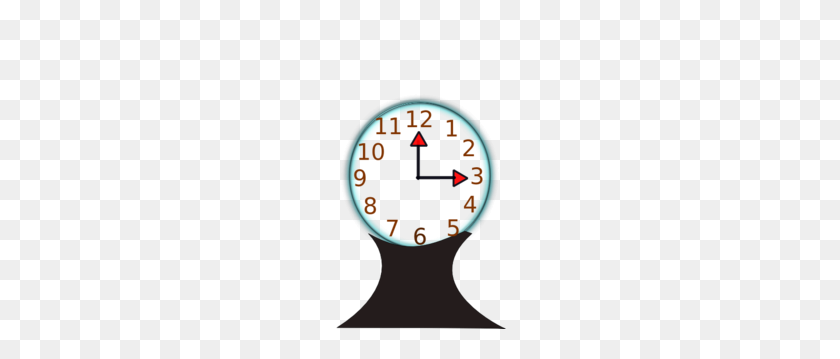 282x299 Table Clock Clip Art - Table Time Clipart