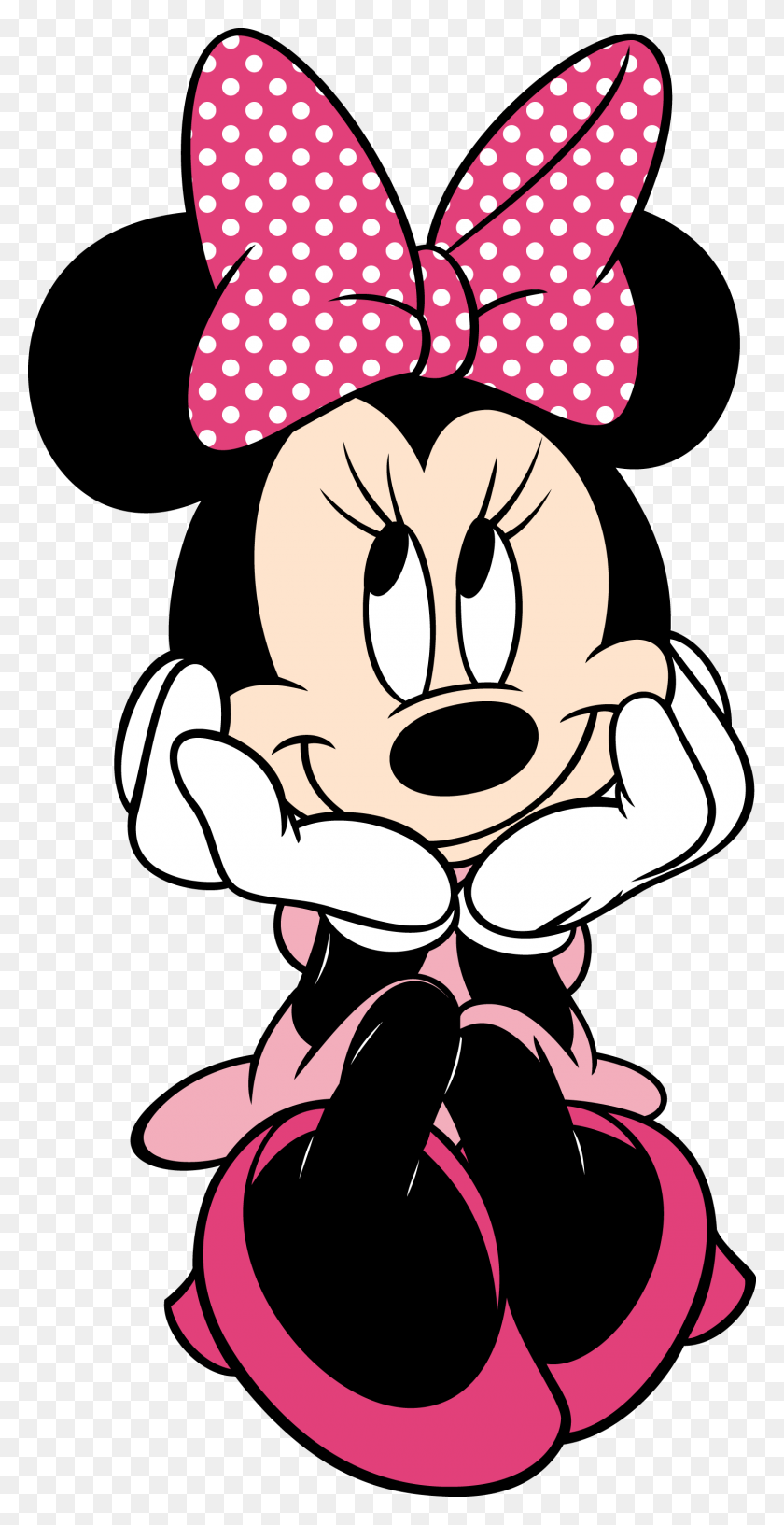 1500x3026 Table Decoration Used For Minnie Mouse Theme Party Reverse - Mickey Mouse Birthday PNG