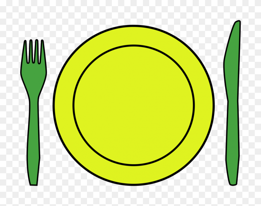 964x750 Table Setting Cloth Napkins Plate Fork - Setting Clipart