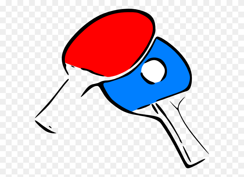 600x549 Table Tennis Clip Art Clip Art - Table Tennis Clipart