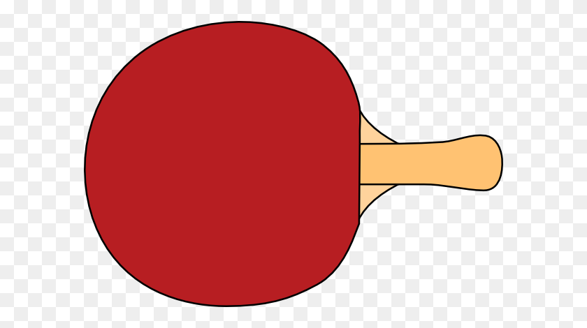 600x410 Table Tennis Racquet Clip Art - Ping Pong Paddle Clipart