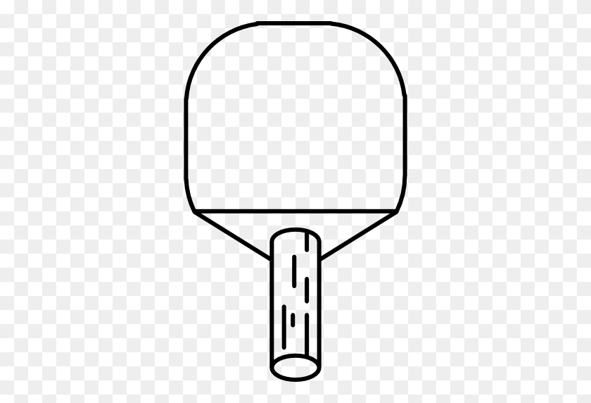 512x512 Настольный Теннис, Спорт, Ракетка Для Настольного Тенниса, Снаряжение Для Настольного Тенниса - Клипарт Для Настольного Тенниса
