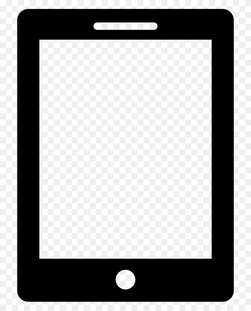 726x981 Icono De Tableta Png Descargar Gratis - Tableta Png