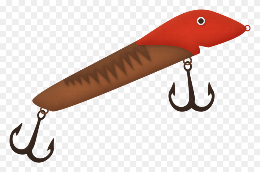 1024x651 Tackle Camping - Fishing Lure Clipart