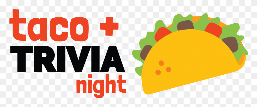 2000x748 Taco + Trivia Night - Trivia Night Clip Art
