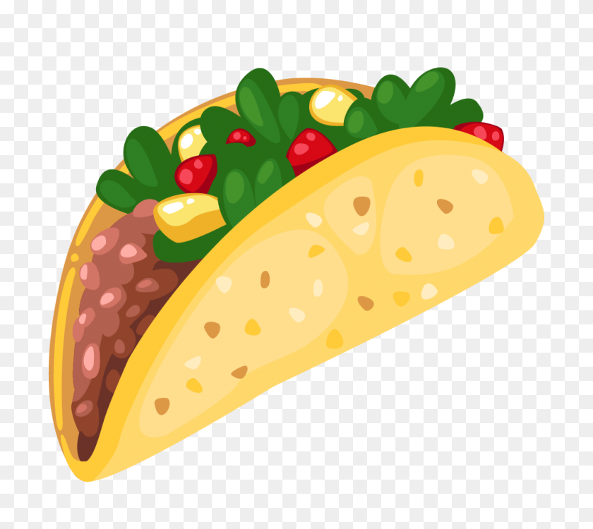 1000x885 Taco Clipart Download - Food Chain Clipart