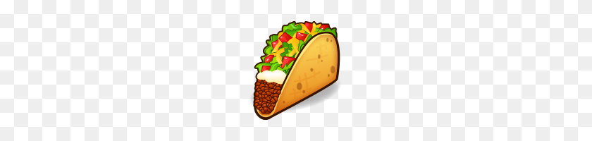 200x140 Taco Clipart Stickers Clipart Images Free - Taco Clipart