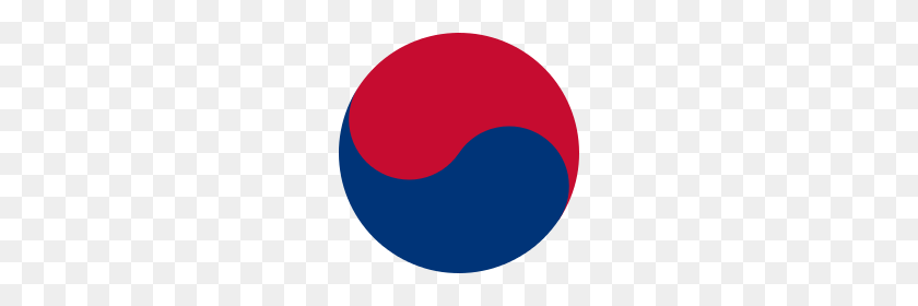 220x220 Taegeuk - Corea Del Sur Png