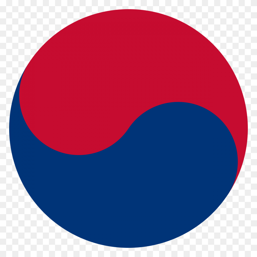 1200x1200 Taegeuk - Korea Flag PNG