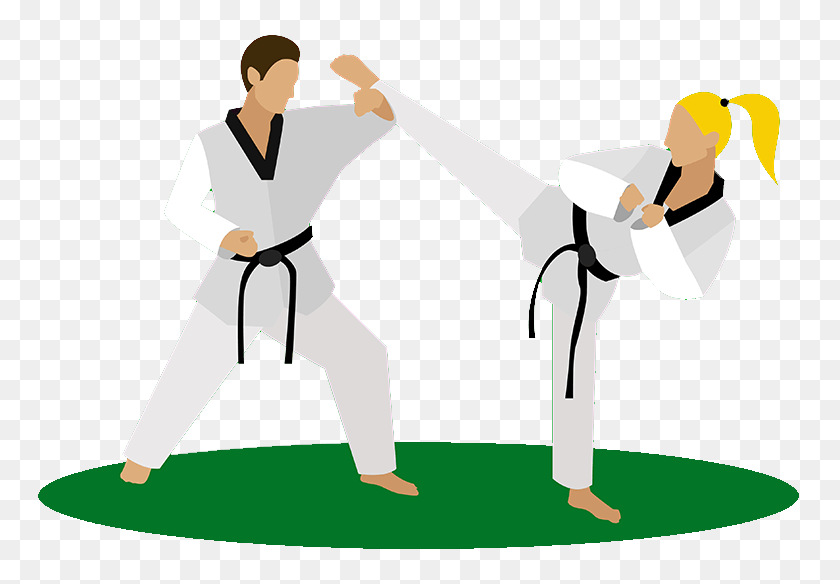 768x524 Clases De Taekwondo Cerca De Mí Entra En Las Artes Marciales - Taekwondo Clipart