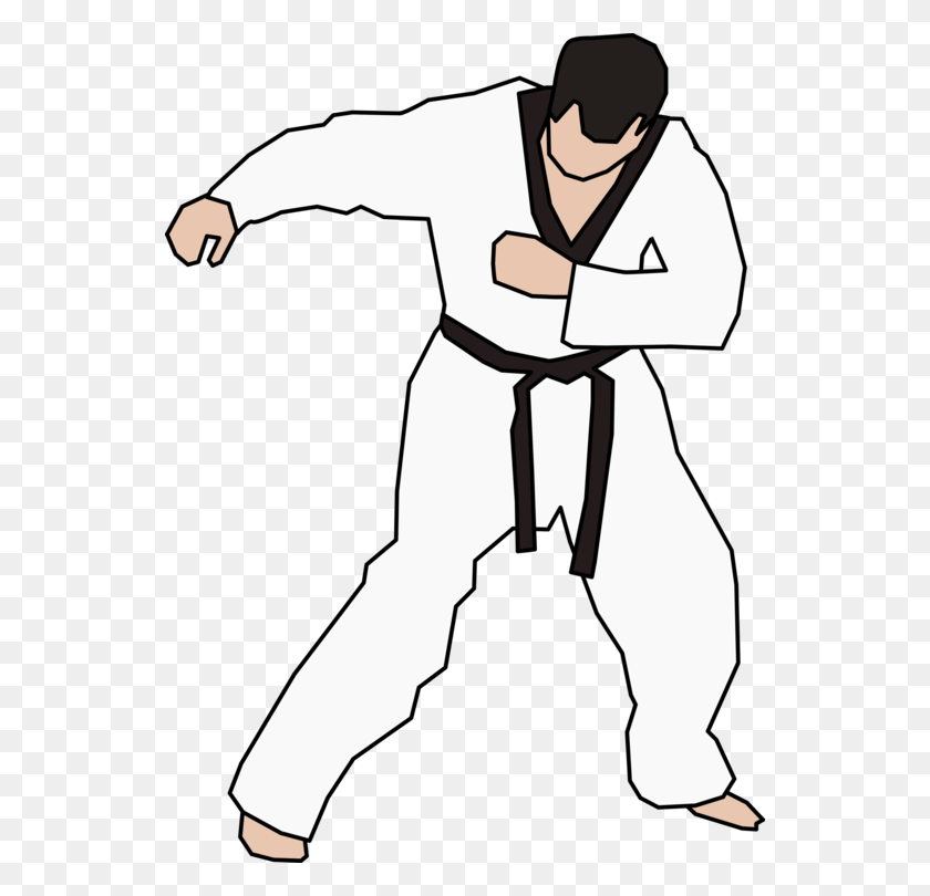 542x750 Taekwondo Karate Artes Marciales Iconos De Equipo Octavo Grado Gratis - Tkd Clipart