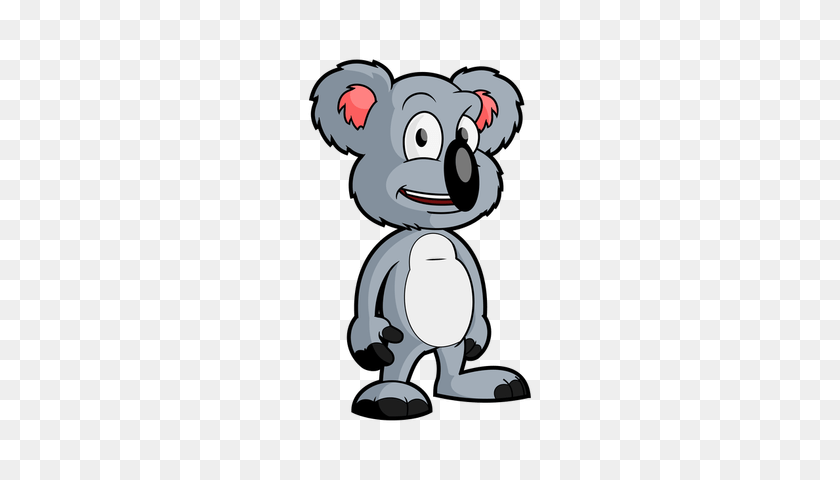 420x420 Etiqueta Para Oso De Dibujos Animados Clipart Lindo Oso De Peluche Marrón Clipart Gratis - Koala Bear Clipart