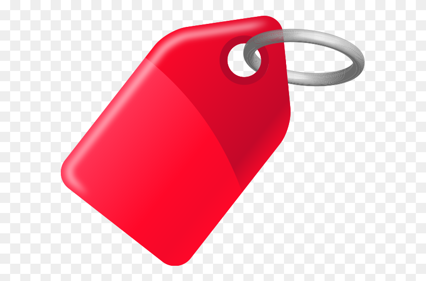 600x494 Tag Red Vector Icon - Red Tag PNG
