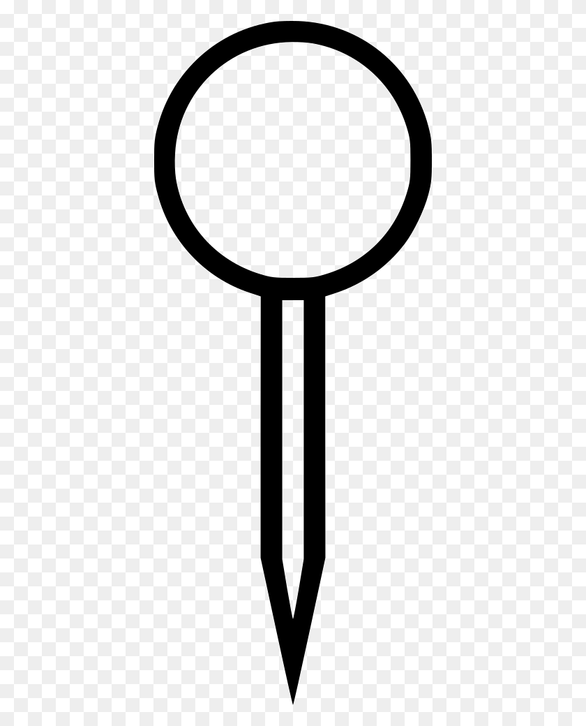 400x980 Tailor Pin Sew Needle Sewing Tailoring Safety Png Icon Free - Sewing Needle PNG