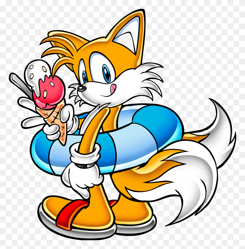 2390x2426 Tails - Tails PNG