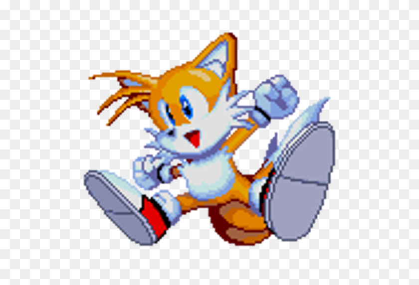 512x512 Tails Custom Skin - Tails PNG