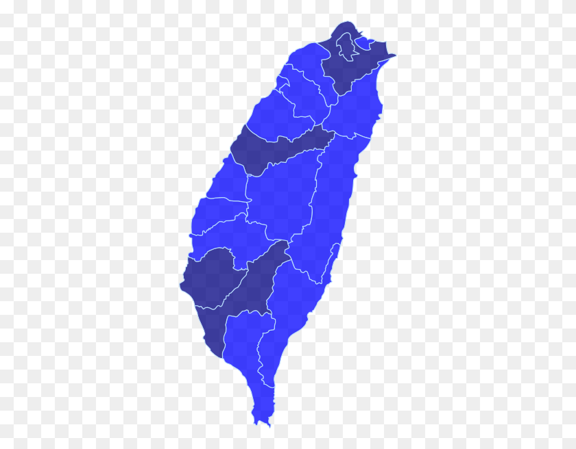 318x596 Mapa De Taiwán Png Tamaño Grande - Taiwán Png