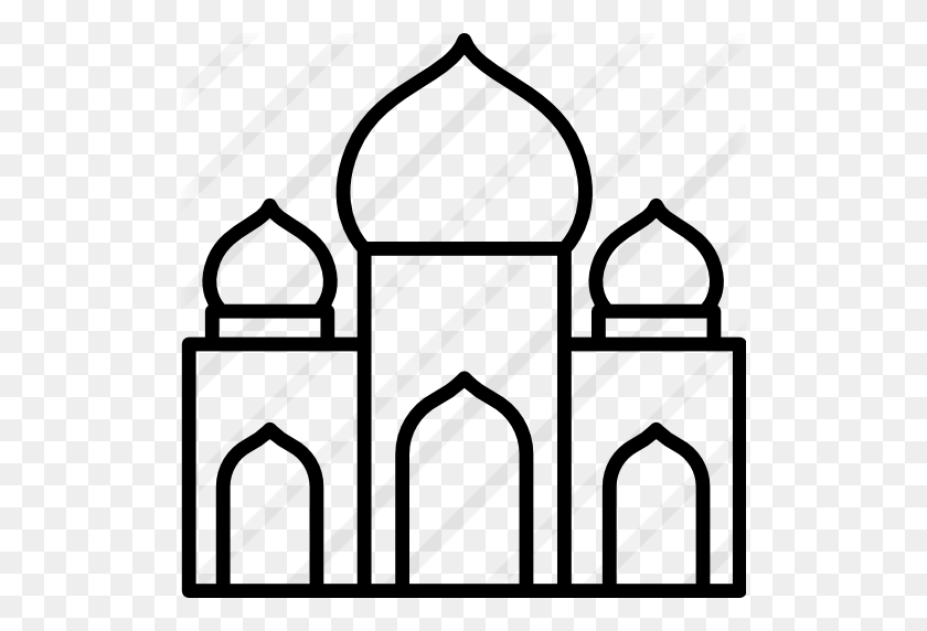 512x512 Taj Mahal - Taj Mahal Clipart