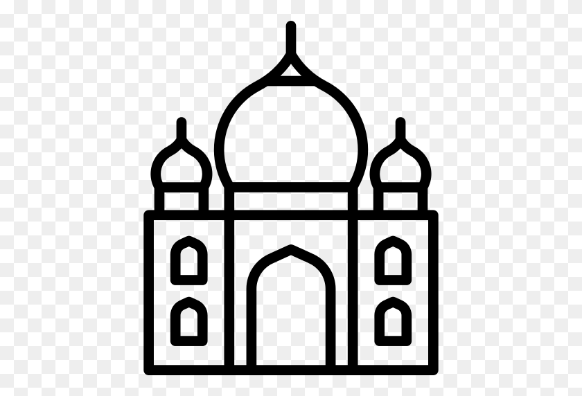 512x512 Taj Mahal Png Icon - Taj Mahal PNG