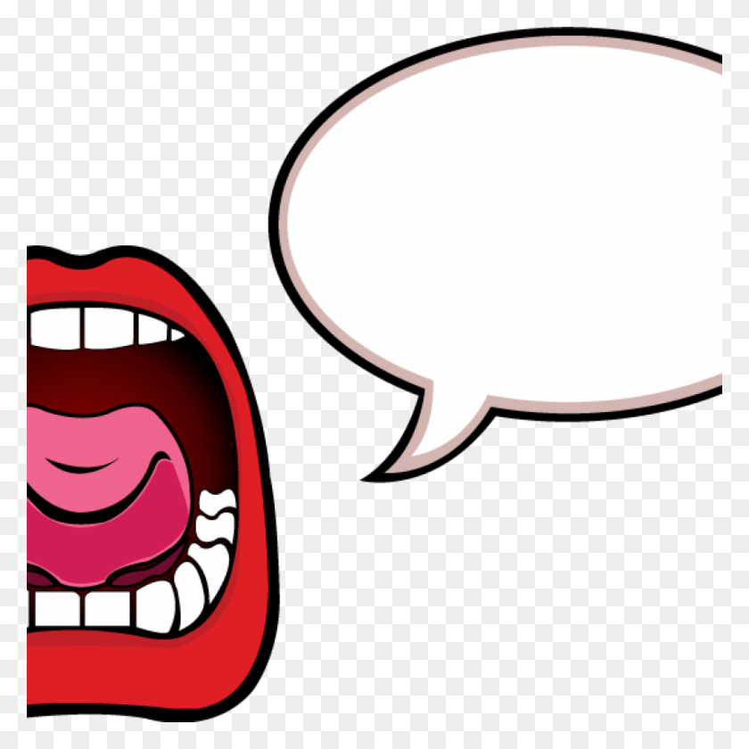 1024x1024 Talking Mouth Clipart Free Clipart Download - Cartoon Mouth Clipart
