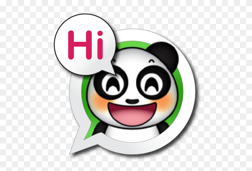 512x512 Talking Panda Appstore Para Android - Clipart De Voz Parlante