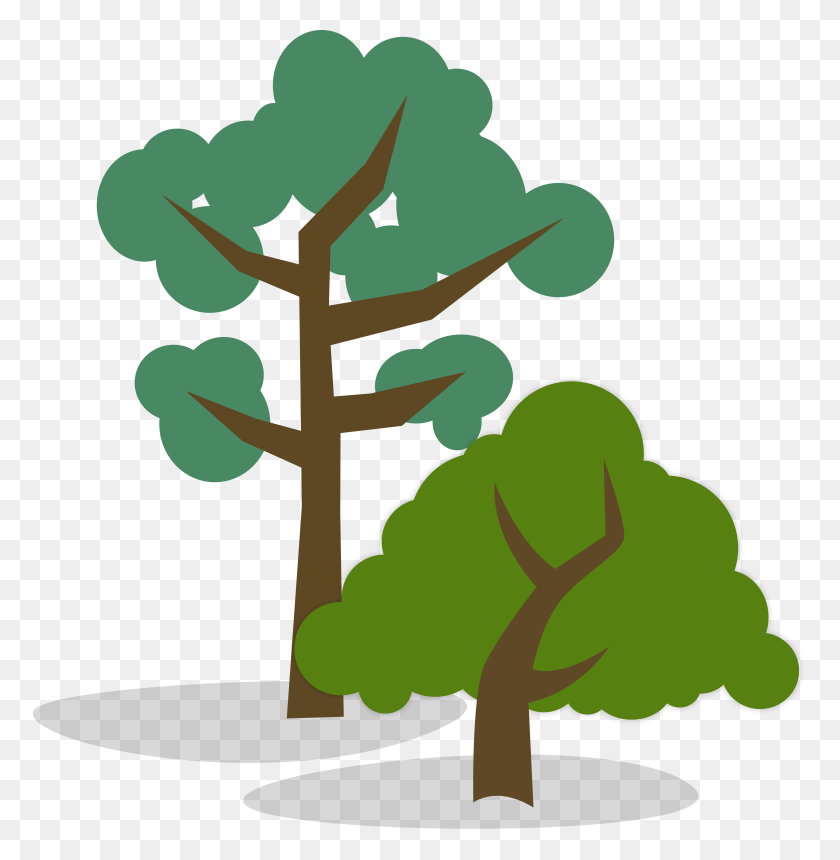 774x800 Tall And Short Tree Clipart Clip Art Images - Arbor Day Clipart