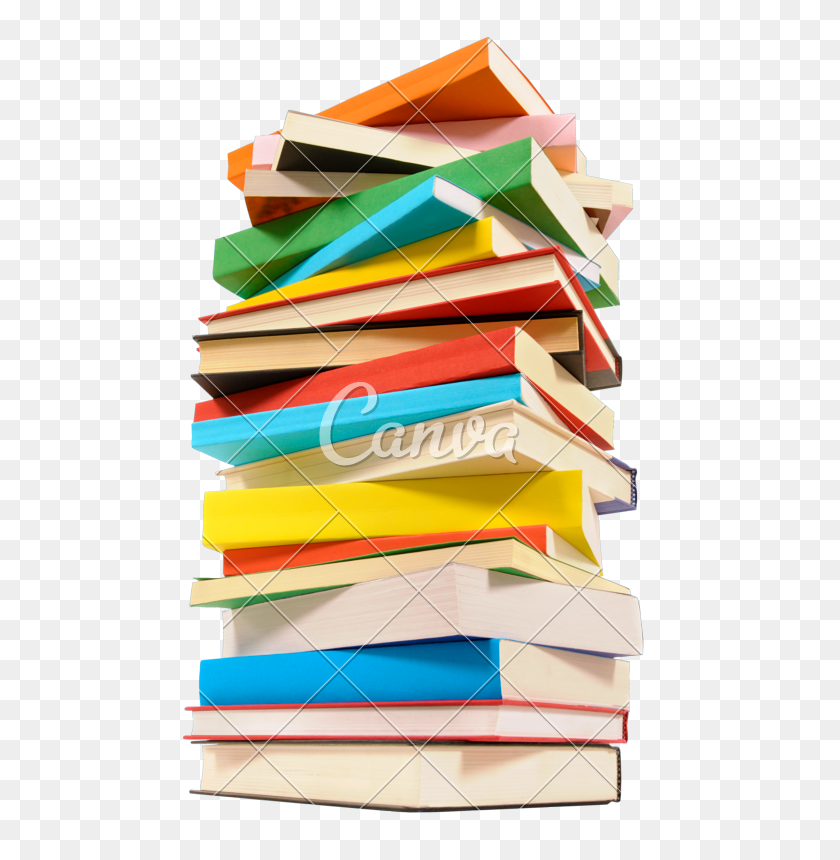 531x800 Tall Pile Of Books - Pile Of Books PNG