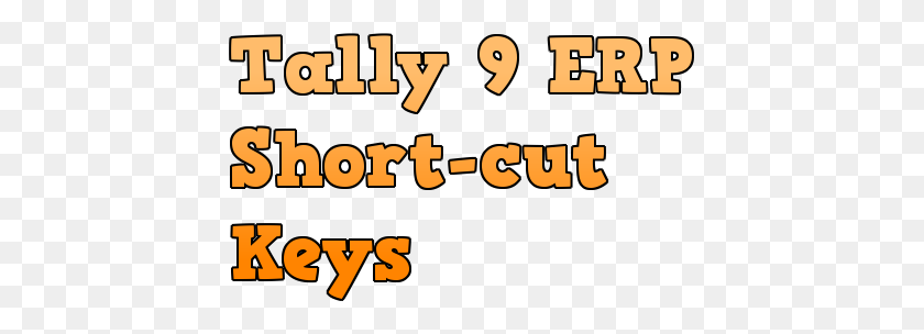 423x244 Tally Erp Short Cut Keys - Tally Marks Clipart