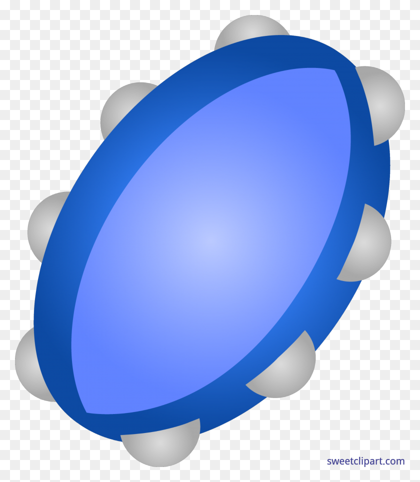4356x5054 Tambourine Blue Clip Art - Facebook Logo Clipart
