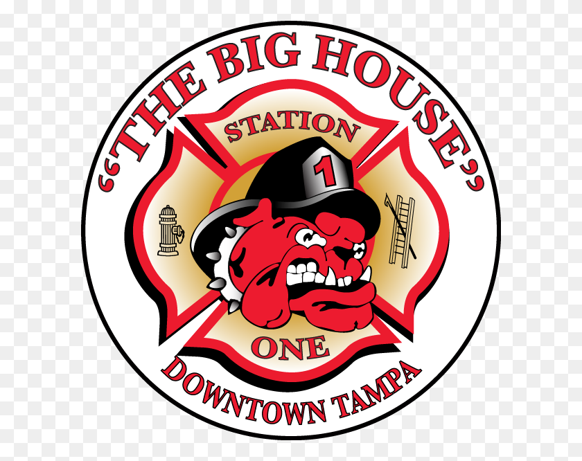 606x606 Tampa Fire Rescue Station - Fire Department Logo Clipart