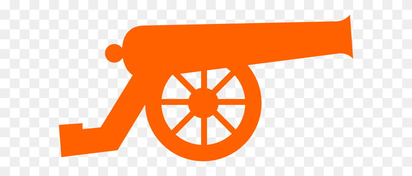 600x299 Tangerine Cannon Clip Art - Tangerine Clipart