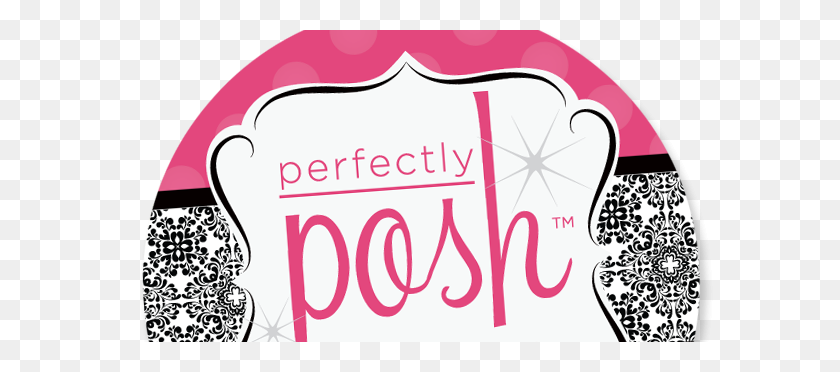 594x312 Tangled Hair - Perfectly Posh Logo PNG