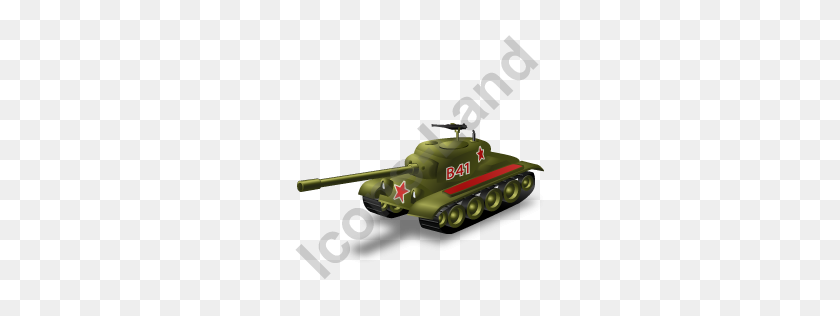 256x256 Tank Red Icon, Pngico Icons - Tank PNG