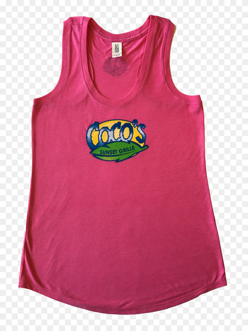 1000x1358 Tank Top Coco's Sunset Grille - Tank Top PNG