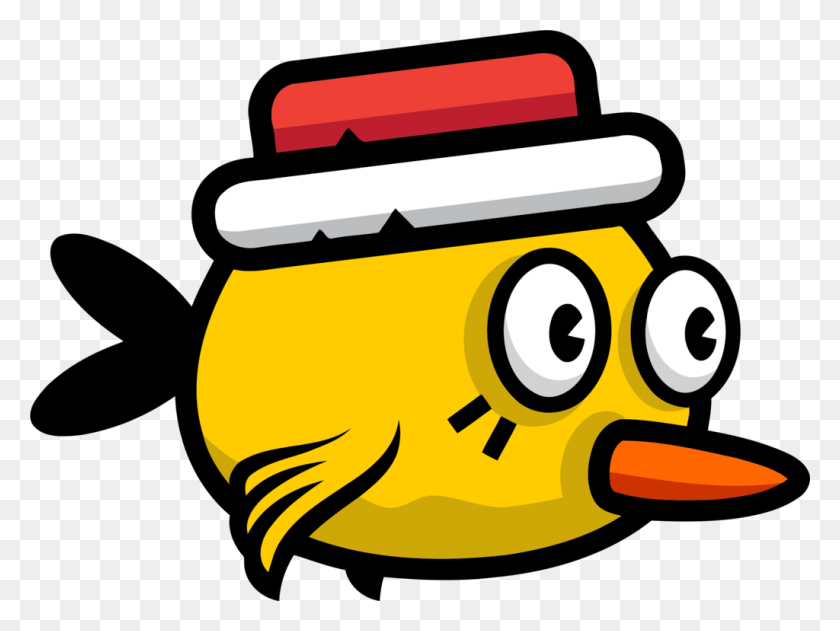 1024x750 Tap Bird Flappy Bird Tap Твити - Flappy Bird Png