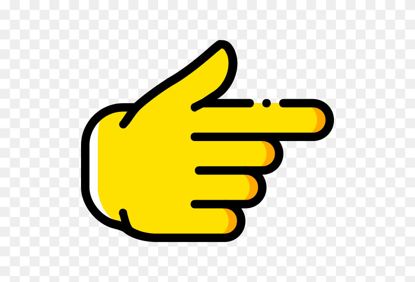 512x512 Tap Finger Png Icon - Pointing Finger PNG