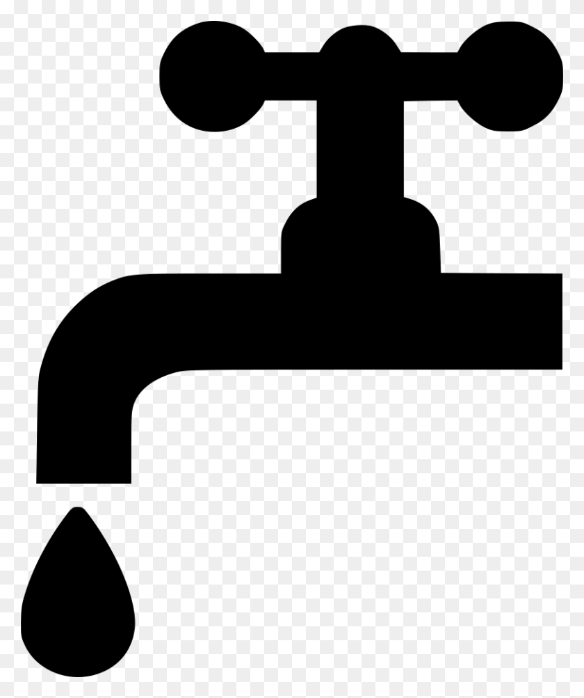 810x980 Tap Water Plumbing Supply Png Icon Free Download - Water Icon PNG